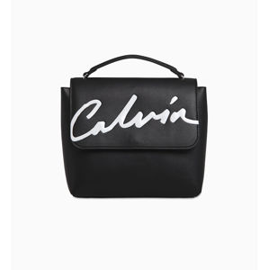 Calvin Klein dámský černý batoh Flap